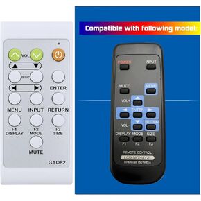 Replacement Remote Control for Sharp Display LCD Monitor PN-70TB3 PN-60TB3 PN-525U PN-525E PN-465U PN-465E PN-455 PN-455RU PN-L703B PN-L603B PN-E802 PN-R903 PN-E703 PN-E603 PN-E702 PN-E602 PN-E601