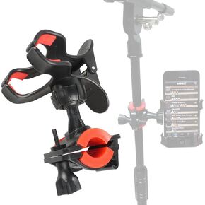 Mr.Power Universal Microphone Mic Stand Phone Holder Compatible with iPhone, Compatible with Samsung Smart Phones (for Phone)