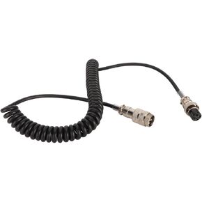 4 Pin Microphone Extension Cord for CB Radios, 4 Pin Mic Extension Cable, CB Radio Microphone Cable Replacement, for Cobra for Uniden CB Radios