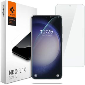 Spigen NeoFlex Solid Screen Protector Designed for Galaxy S23 Plus (2023) [2 Pack] - Case Friendly
