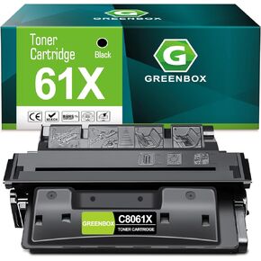 GREENBOX Compatible C8061X Toner Cartridge Replacement for HP 61X C8061X Toner Cartridge for Laserjet 4100 4100N 4100TN 4100DTN 4100MFP 4101MFP Printer (1 Black, 10,000 Pages)