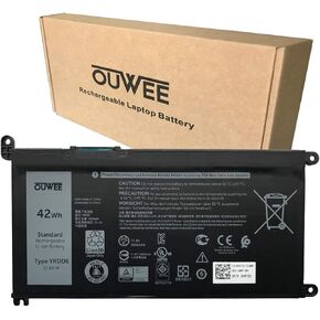 42W YRDD6 1VX1H Battery for Dell Inspiron 5482 5485 7586 3583 5491 5591 5481 3310 2-in-1 5593 5584 3493 3593 3793 5480 3582 5581 5590 3584 5493 5585 5594 5598 3501 P93G001 VM732 Vostro 3491 5490