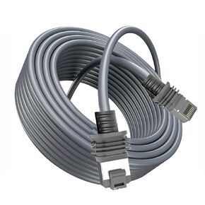 RQG Standard Actuated Gen 3 Cable, Compatible with Starlink Rectangular Satelite V3, Waterproof 147FT/45M Ethernet Cable Replacement, Standard V3 Extension Cable