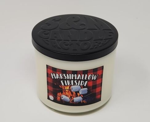 شمعة كب كيك ريد فيلفيت ~ من S&M Candle Factory ~ 3 فتائل من شمع الصويا المعطر الطبيعي 14.5 أونصة ~ وقت حرق 80 ساعة ~ صنع في الولايات المتحدة الأمريكية ~ شمعة عيد الحب الرائعة (3 فتائل كبيرة) in Saudi Arabia