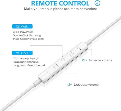 [عبوتان] سماعات رأس USB C لهاتف iPhone 15، سماعات أذن سلكية من النوع C مع ميكروفون وجهاز تحكم عن بعد لإلغاء الضوضاء لهاتف iPhone 15 Plus/15 Pro، وGalaxy S23/S22/S21، وUltra Note 10/20، وPixel 7، وOnePlus، وAndroid in Saudi Arabia