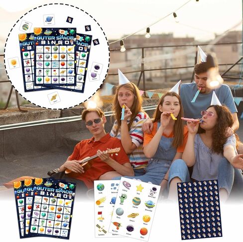 Baby Shower Bingo Games, Baby Bingo for Baby Shower, Blush Pink Balloon Baby Bingo Game, Gender Reveal Games, Baby Shower Decorations Favors, 24 Players Bingo Games Cards (C06) in Saudi Arabia