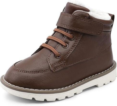HOMEHOT Boys Fashion Boots أحذية رياضية عالية الجودة من الجلد الصناعي (طفل صغير/أطفال صغار) in Kuwait