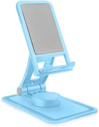 Cell Phone Stand - Compact 360° Rotating, Adjustable, Flexible Phone Holder for Desktop (Pink) in Saudi Arabia