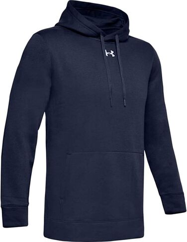 Under Armour Hustle Fleece Mens Hoodie M Midnight Navy-white in Saudi Arabia