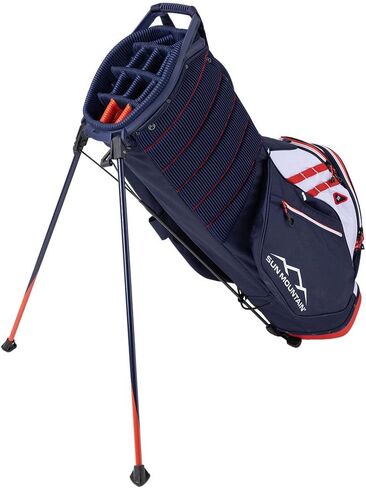 صن ماونتن 2024 4.5Ls 14-Way Golf Stand Bag أحمر/أحمر in Saudi Arabia