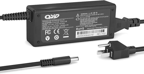 شاحن كمبيوتر محمول 19.5 فولت 2.31 أمبير 45 وات متوافق مع شاحن Dell 15 5000 5555 5558 5559 3552 3000 3551 3552 P47F، XPS 13 9350 9333 Ultrabook، HK45NM140 LA45NM140 HA45NM140 مزود الطاقة الحبل in Kuwait