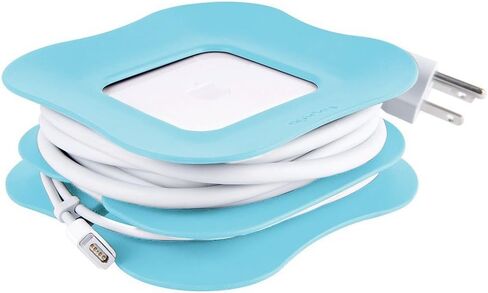 غلاف سلك ملتوي PowerCurl بقدرة 45 وات لمحول طاقة Apple MagSafe - لجهاز MacBook Air Gray in Kuwait