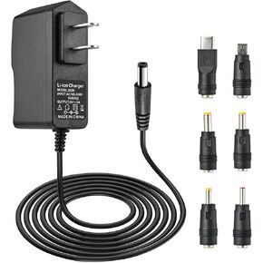 5V 1A 2A Charger Power Cord for Victrola Suitcase Turntable Record Player VSC-550BT Vintage 3-Speed VSC-580BT VSC-400SB Vintage 3-Speed Power Cord Replacement (5Feet Long)