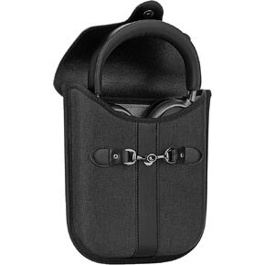 Geekria Elite Headphones Case for On-Ear/Over-Ear Headphones, Replacement Hard Shell Travel Carrying Bag, Compatible with Bose 700, 700NC, QC Ultra, AKG Y500, Sony, Jabra Headsets (Black)