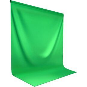 LimoStudio 9 x 13 ft. (W x H) Chromakey Green Backdrop Background Screen, A+ Grade High Density > 150GSM Synthetic Fabric for True Chromakey Color, Professional Studio, Sharp Crisp Edge, AGG1846