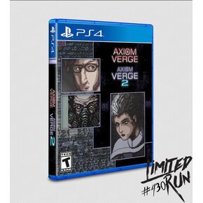 Axiom Verge 1 & 2 Double Pack (Limited Run #430) - PlayStation 4