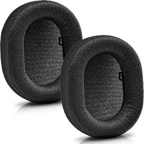 HS65 Ear Pads - TRANSTEK Replacement Ear Cushion Compatible with HS65 Headset, Soft I Comfortable I Thicker Memory Foam (Cooling Gel Mesh)