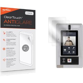 BoxWave Screen Protector Compatible with ButterflyMX Video Intercom Surface (7 in) - ClearTouch Crystal (2-Pack), HD Film Skin - Shields from Scratches for ButterflyMX Video Intercom Surface (7 in)