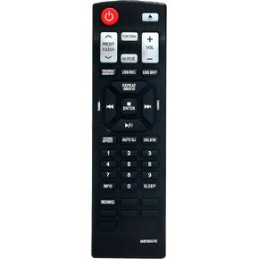 AKB73655702 Replaced Remote fit for LG Mini Hi-Fi System CMS4530W CM4430 CMS4530F CM4330 CMS4330F CM4630 CMS4630F CM4530 CMS4530F CM4730