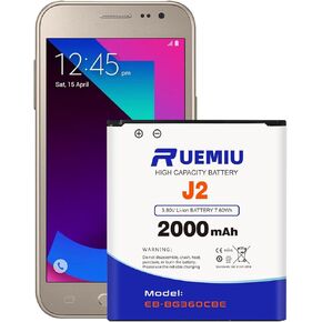 2000mAh EB-BG360CBE Battery Replacement,Upgraded High Capacity fit for Samsung Galaxy Core Prime G360 G360P G360T G360L G360V G360AZ G360M G360T1