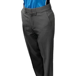 Smitty | BBS-360 | Women's Premium 4-Way Stretch Flat Front Combo Pants w/Slash Pockets | Charcoal Grey Official's Pant