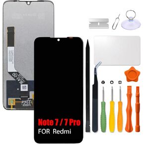 Replacement for Xiaomi Redmi Note 7 | Note 7 pro LCD Screen for Redmi note7 M1901F7G M1901F7H M1901F7I M1901F7S LCD Touch Screen Display Panel Digitizer Assembly with Repair kit