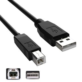 Replacement 10FT USB A Male to B Male Cable Cord Data Transfer Host Cable Cord for ION Audio Profile Pro Profile LP Digital Conversion Turntable