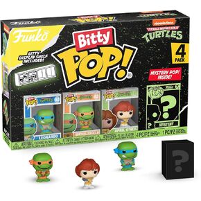 Funko Bitty Pop! Teenage Mutant Ninja Turtles Mini Collectible Toys 4-Pack - Donatello, Shredder, Baxter Stockman & Mystery Chase Figure (Styles May Vary)
