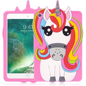 Boaretiu for iPad Mini 5th/4th Generation Case 7.9 Inch - Cute Women Girls Girly Teens Boys Soft Funny Pretty Cover Kawaii Fashion Unique Design Aesthetic Cases, Purple