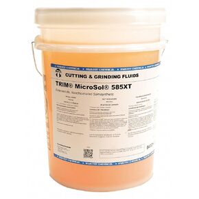 TRIM Cutting & Grinding Fluids MS585XT/1 MicroSol 585XT Nonchlorinated Semisynthetic Microemulsion Coolant, Extended life, 1 gal Jug