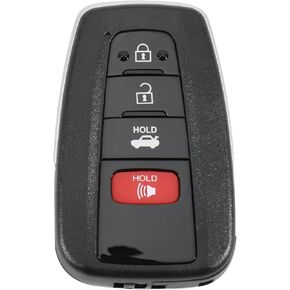 Smart Key Fob Replacement for Toyota Camry 2018-2022 HYQ14FBC Keyless Entry Remote 89904-06220, 89904-06240 Board 314.3MHz 4 Buttons
