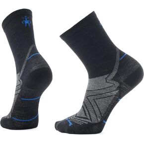 Smartwool للجنسين الكبار Run Zero Cushion Mid Crew