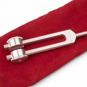 Low Om 68.05 hz Weighted Tuning Fork for Healing by Omnivos Earth Frequency for Relaxation, Meditation and Reducing Stress, Machined not Molded and Made in the USA
