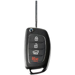 Remote 4btn Flip Key Fob for Hyundai Sonata (TQ8-RKE-4F16, 95430-C1010)