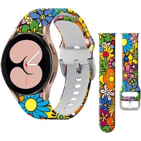 22mm Silicone Sport Bands Compatible with Galaxy Watch 46mm/Galaxy watch 3 45mm Band/Galaxy Watch 46mm/Gear S3 Classic/Frontier Bands,Replacement Strap Wristband for Women