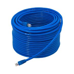 J-Tech Digital Cat 6A Ethernet Cable 100Ft High Speed U/UTP Pure Copper 23AWG, RJ45 LAN Cable for Router Modem PC Gaming Audio/Video Transmission (JTECH-CAT6A-100)