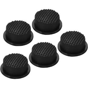 PATIKIL 0.47" LED Flashlight Switch Cap, 5 Pcs Silicone Soft Boot Cover for Push Button Switch Electric Torch Handheld Flashlights DIY Project, Orange