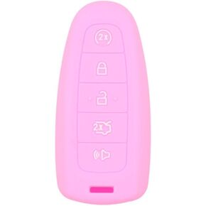 SEGADEN Night Glow Silicone Cover Protector Case Holder Skin Jacket Compatible with FORD 5 Button Smart Remote Key Fob CV2710 Translucent