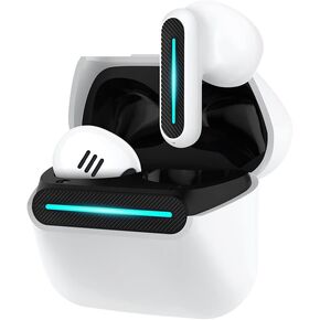 OJelay EGW-01 Wireless Earphone, Bluetooth 5.3 Headphone Earbuds, 6H Playtime, Type-C Charging Case, in-Ear Built-in Mic Headset for Smart Phone, Laptop Pad, Sports
