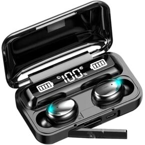 Bluetooth Wireless Headphones,TWS F9 with Noise canceling Earbuds with Mic HiFi Stereo Waterproof Sports Headset for Cell Phones and pc Sound and with 50 hrs Playtime | Nowalshop