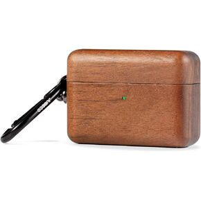 Handmade Nature Wooden Protective Case for AirPods Pro 2. (Walnut)