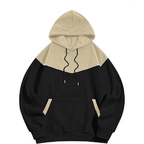ZAFUL Men's Drawstring Hooded Sweatshirt Unisex Long Sleeve Hoodies Sweatshirts Casual Pullover