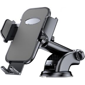 Phone Mount Upgraded Car Sucker Phone Holders,Strongest Suction and Non-Shaking, Cell Phone Car Mount for Dashboard Windshield,Compatible with iPhone and All Phones