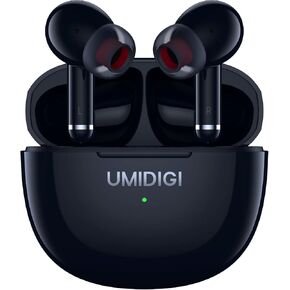UMIDIGI AirBuds Pro Hybrid Active Noise Cancelling Wireless Earbuds,in-Ear Earphones,Transparency Mode Headphone with 6 Mics, Immersive Sound Premium Deep Bass Wireless Headsets with 5 Sizes Eartips