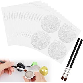 200PCS Aluminum Foil Lids Seals For Reusable Nespresso Pods Coffee Pods Stickers Compatible with for Nespresso Vertuo Capsule Aluminum Espresso Lids Cover Seals 37mm with 2 Brushes