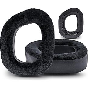 HS80 Ear Pads Compatible with HS80 Headset I Thicker Enhanced Memory Foam - More Comfortable PU/Velour