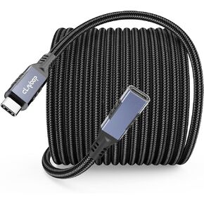 كابل تمديد USB C بطول 3 أقدام، سلك موسع USBC 20 جيجابت في الثانية لنقل البيانات/شحن سريع 240 وات/4K@60 هرتز عالي الدقة USB Type C 3.2 Gen 2 ذكر إلى أنثى مضفر لمحور منفذ USB-C والكمبيوتر المحمول والهاتف والشاشة المحمولة in Kuwait