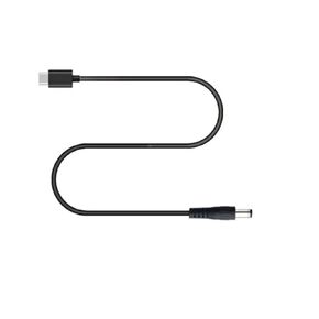 USB C to DC 5.5mm x 2.1mm Power Cord, USB Type C Input to DC 5V Out Charging Cable, Work with PD Charger and PD Power Bank.Output DC 5V 3A Max. Portable for Outdoor Test, Studio, Office