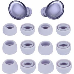 6 Pairs Silicone Replacement Earbud Tips Compatible with Samsung Galaxy Buds Pro Headphones in Saudi Arabia