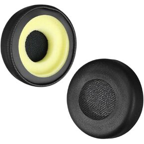Replacement Earpads for Jabra Evolve 65/40/30/20 Headphones, Ear Pads Cushions Compatible with Jabra Evolve 65UC 65MS/ 40UC 40MS/ 30US 30II/ 20SE 20UC 20MS Headset,Soft Protein Leather